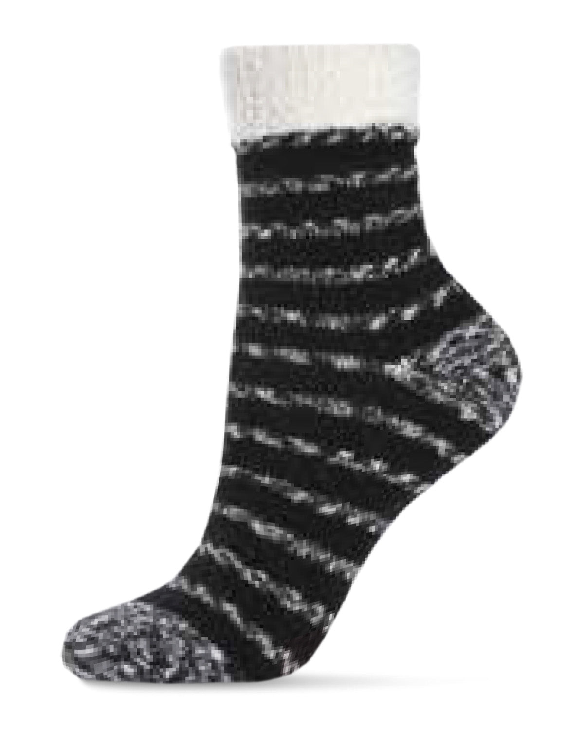 Subtle Stripe Buttersoft Cozy Lined Cabin Sock