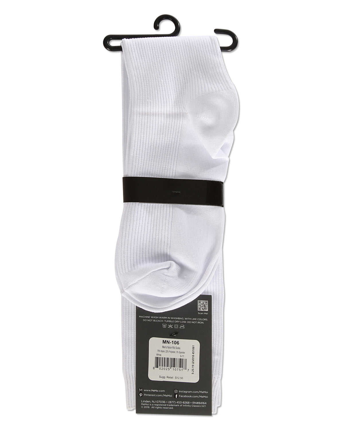 Men's Breathable & Soft Rib Socks