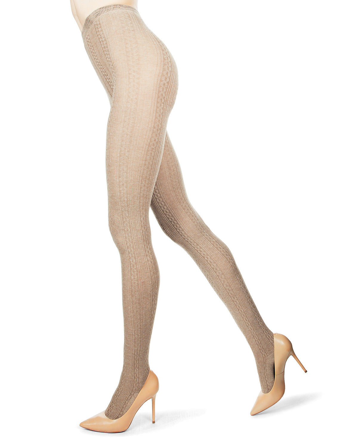 Toronto Cable Sweater Cotton Blend Tights