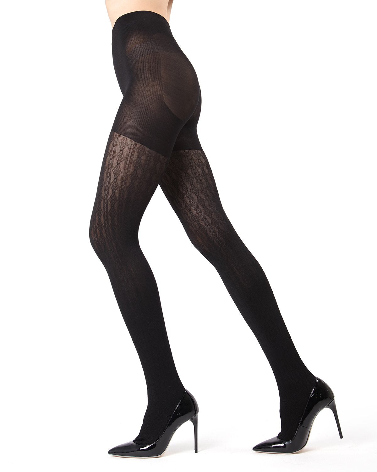 FirmFit Diamonds Link Control Top Tights