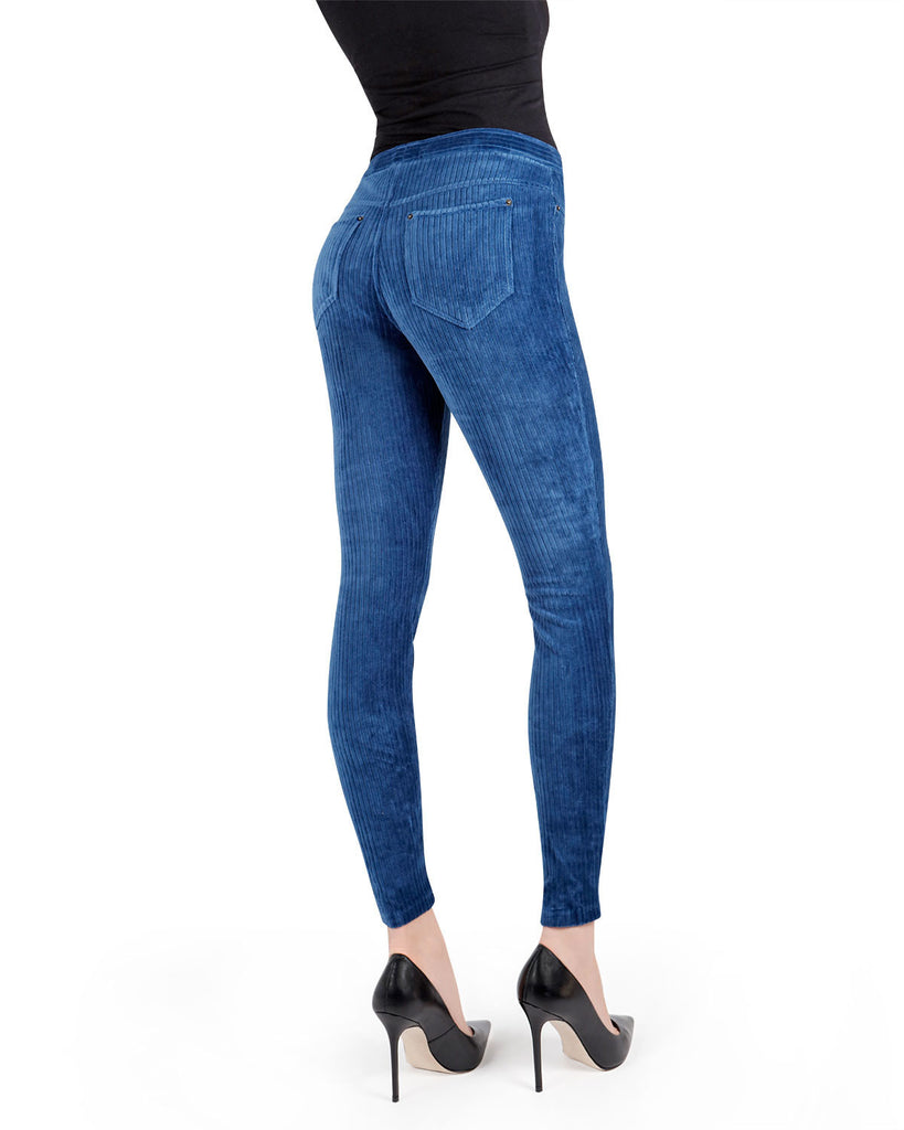 Royal Ease Wide-Rib Corduroy Legging - Leggings with Pockets by MeMoi®