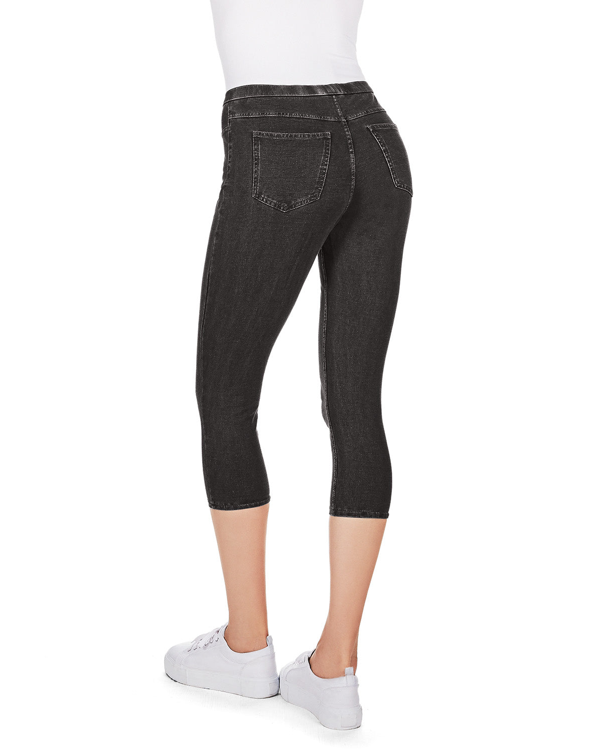 Priga Denim Cotton Capri Jean Leggings