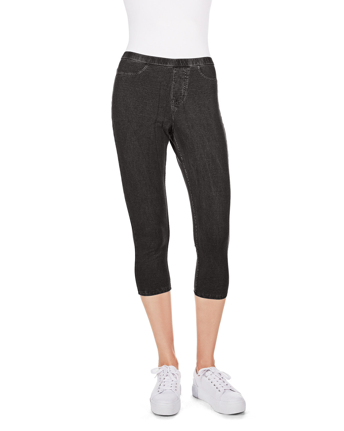 Priga Denim Cotton Capri Jean Leggings