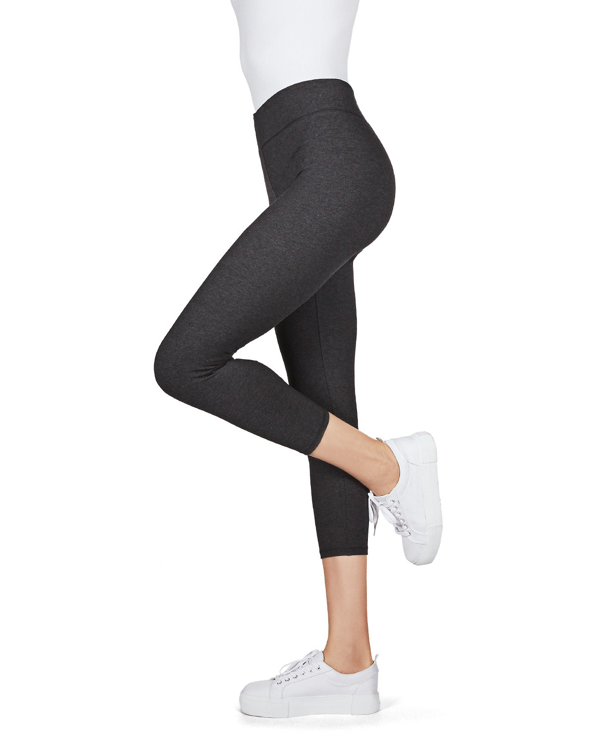 Women's Comfort Cotton Capri Lightweight Leggings