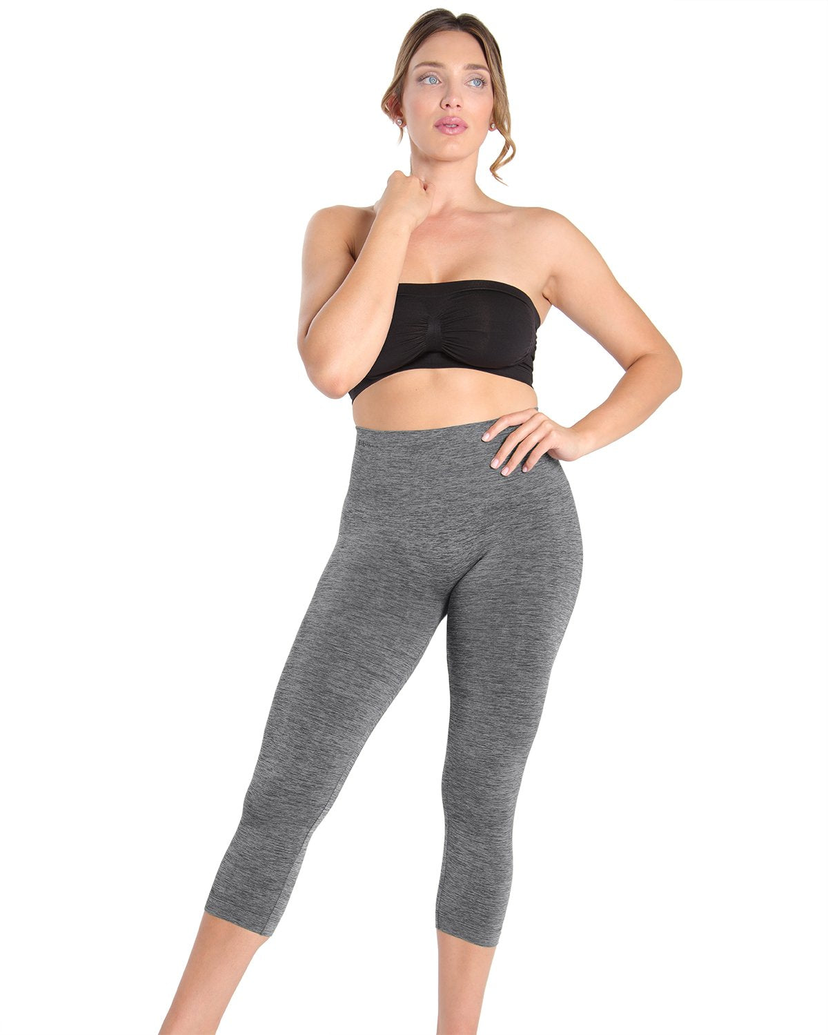 High-Waist Control Seamless Shapewear Leggings