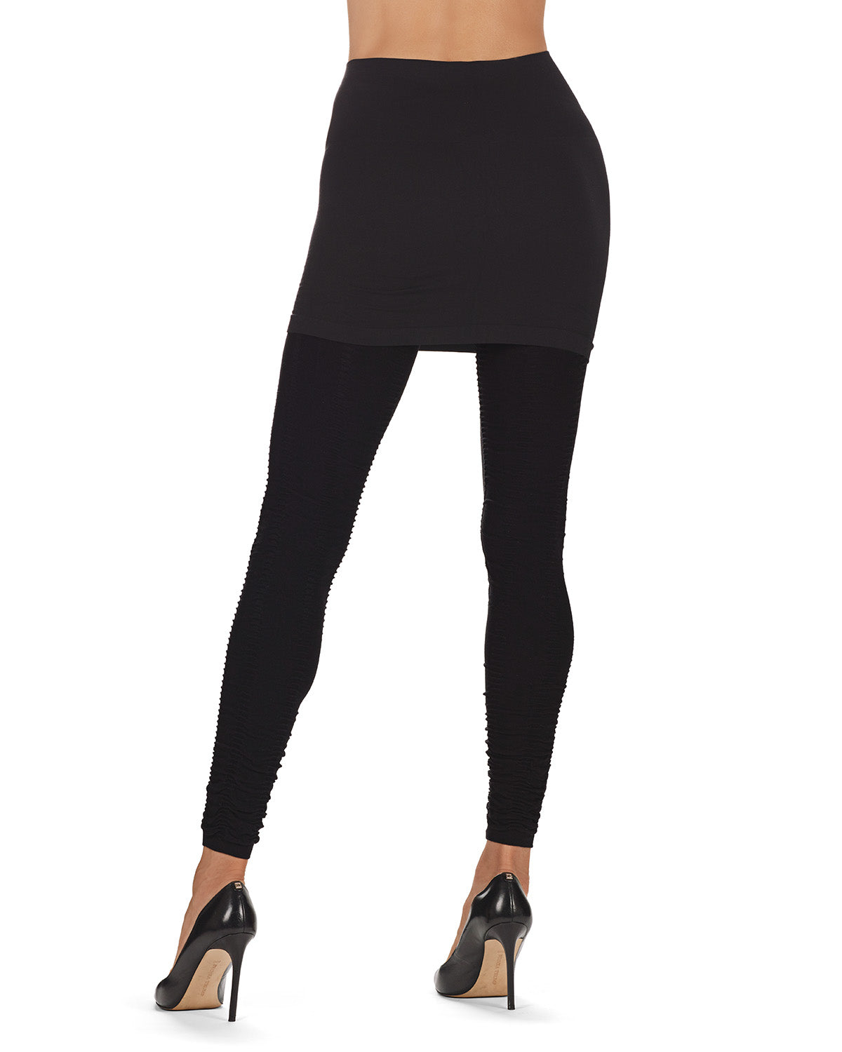 Grinza Capri Workout Skirted Leggings