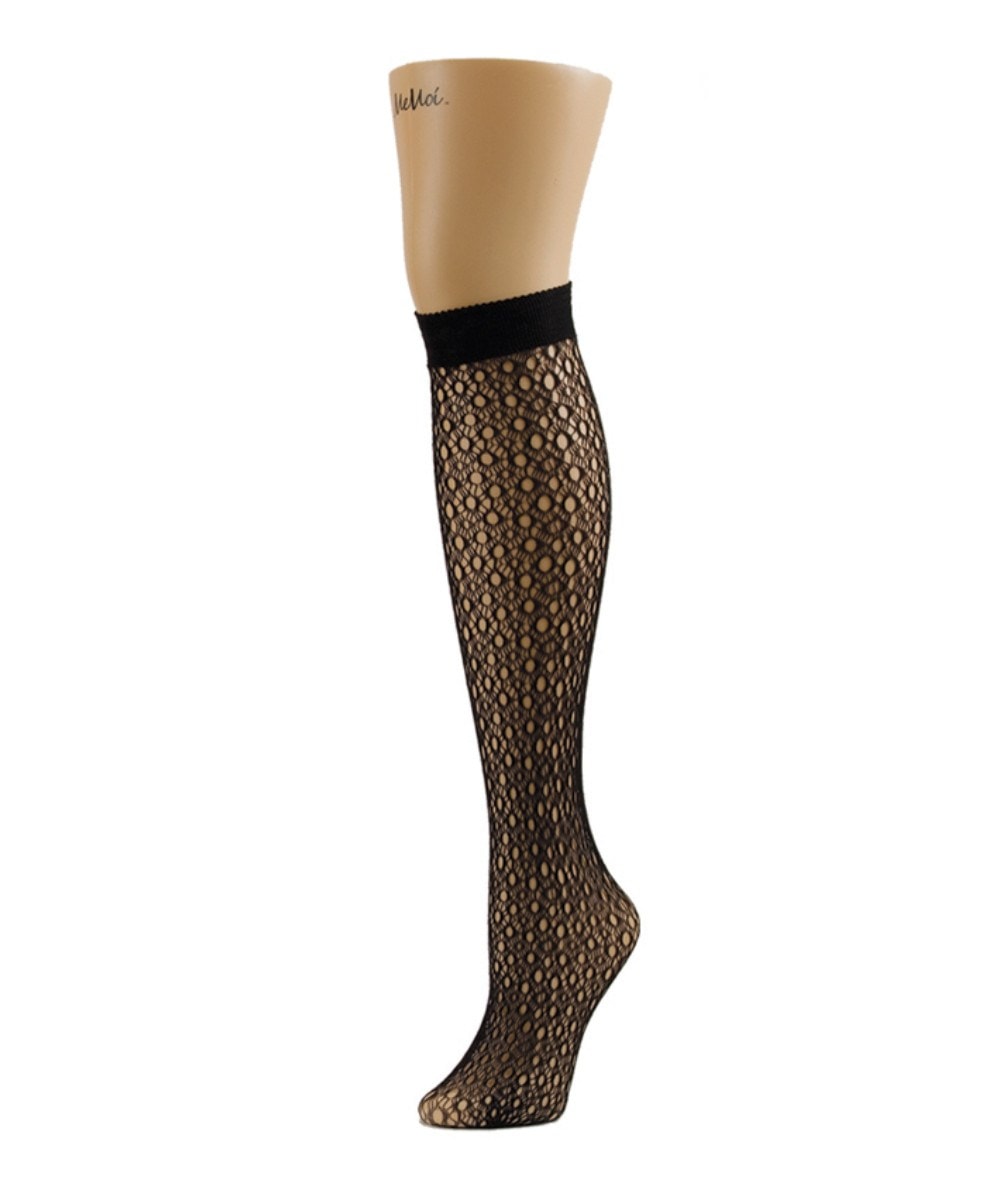 Women's Femi-O Eyelet Lace Knee High Socks