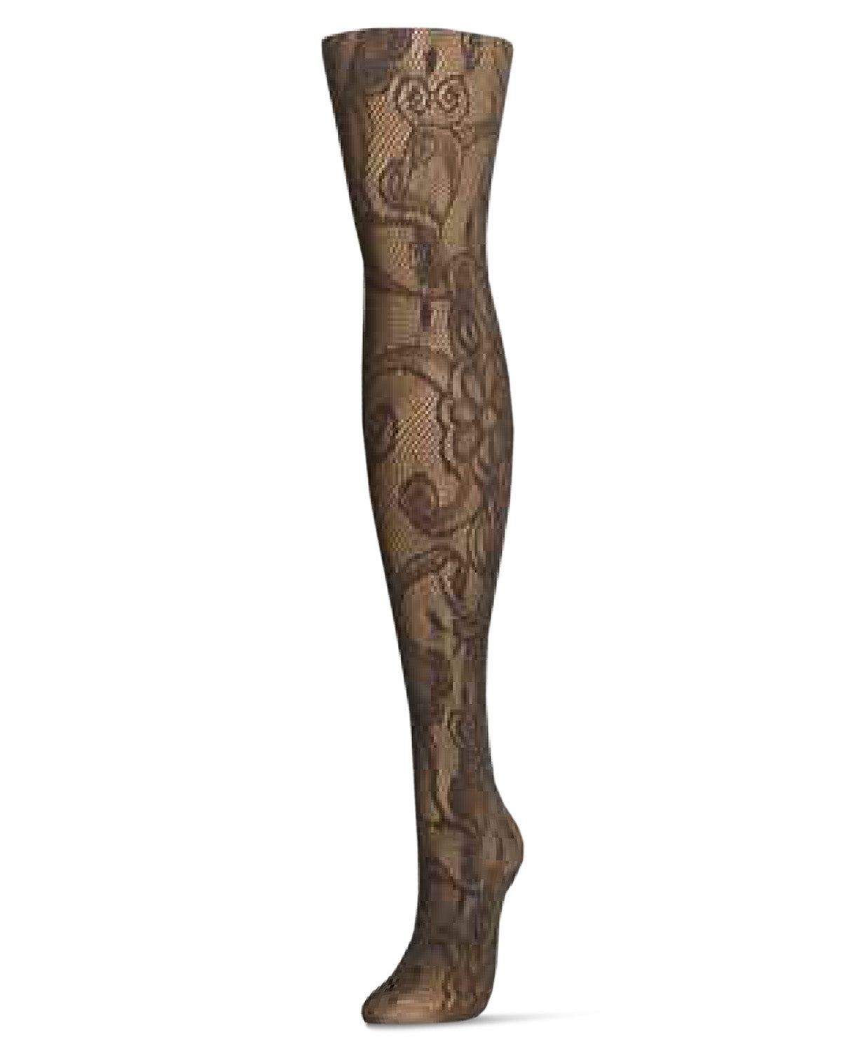 Women's Botanic Scene Net Tights