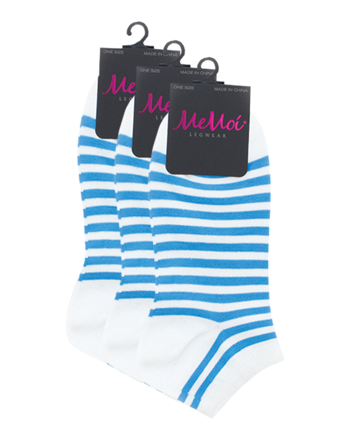 MonoStripes Soft-Fit Cotton Blend Low-Cut Socks