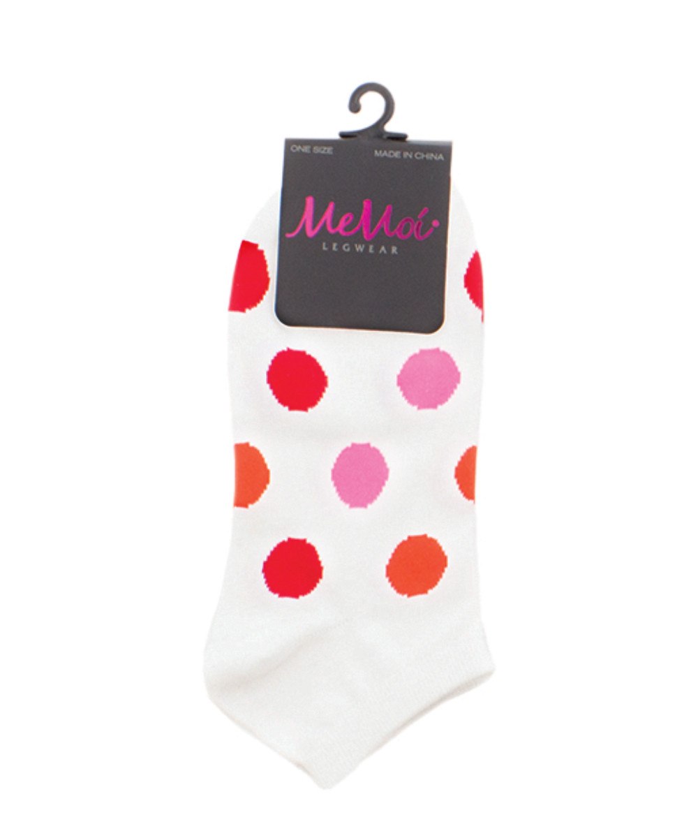 Polka Dance Soft-Fit Cotton-Rich Low Cut Women's Socks