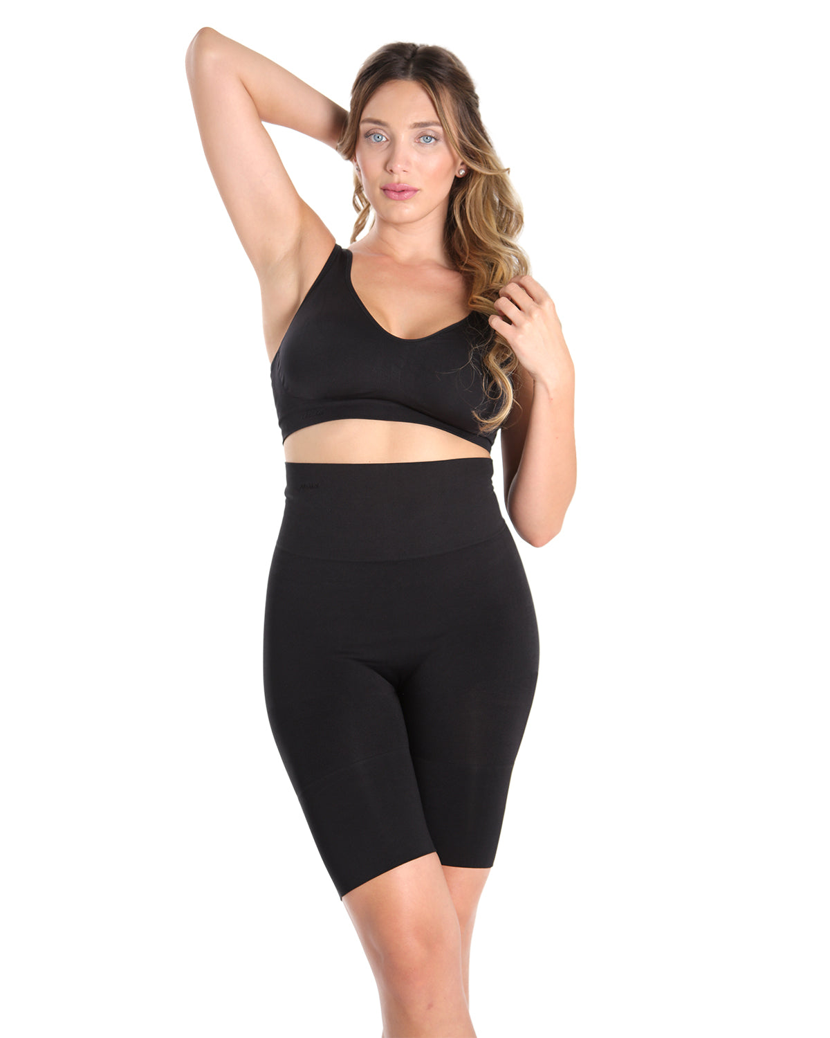 High-Waisted Seamless Firming Thigh Shaper