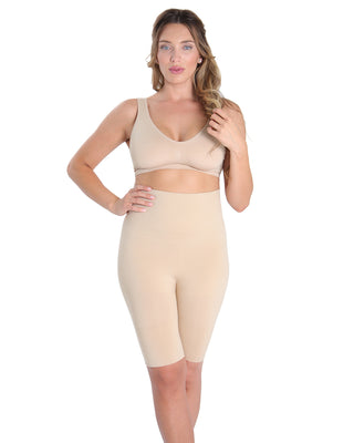 MeMoi BodySmootHers Dual Layer High-Waisted Thigh Shaper 