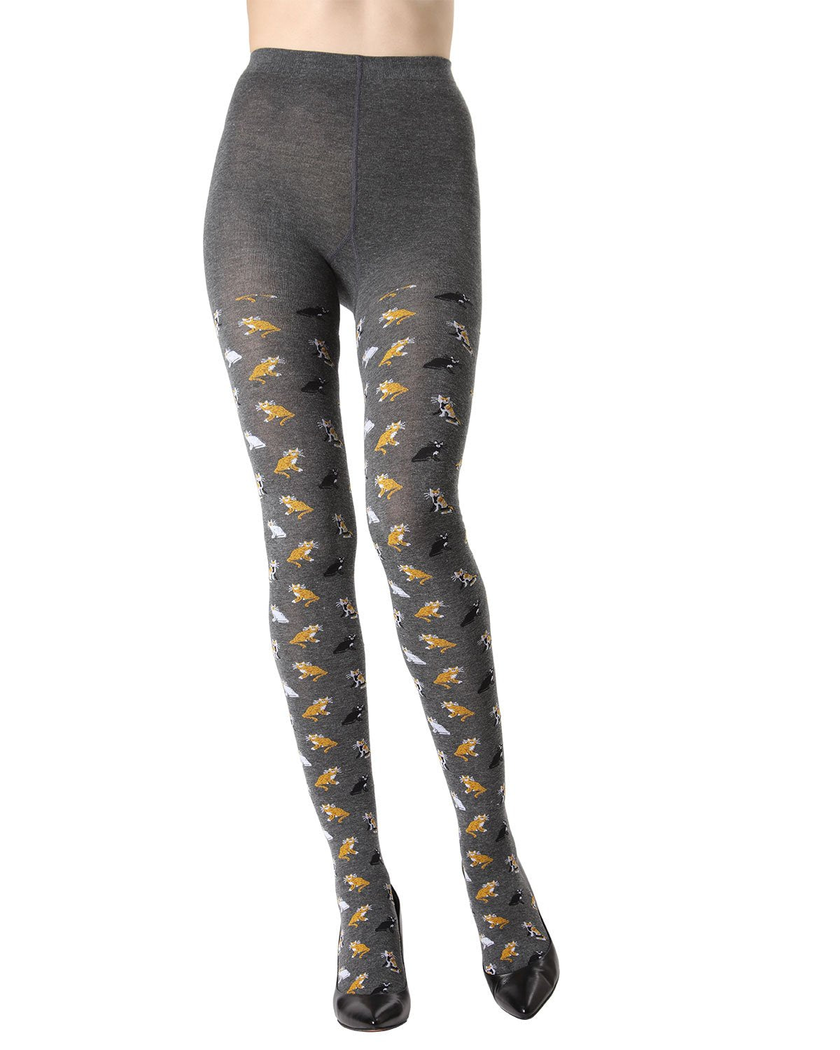 Pretty Kitties Seamless Sweater Tights