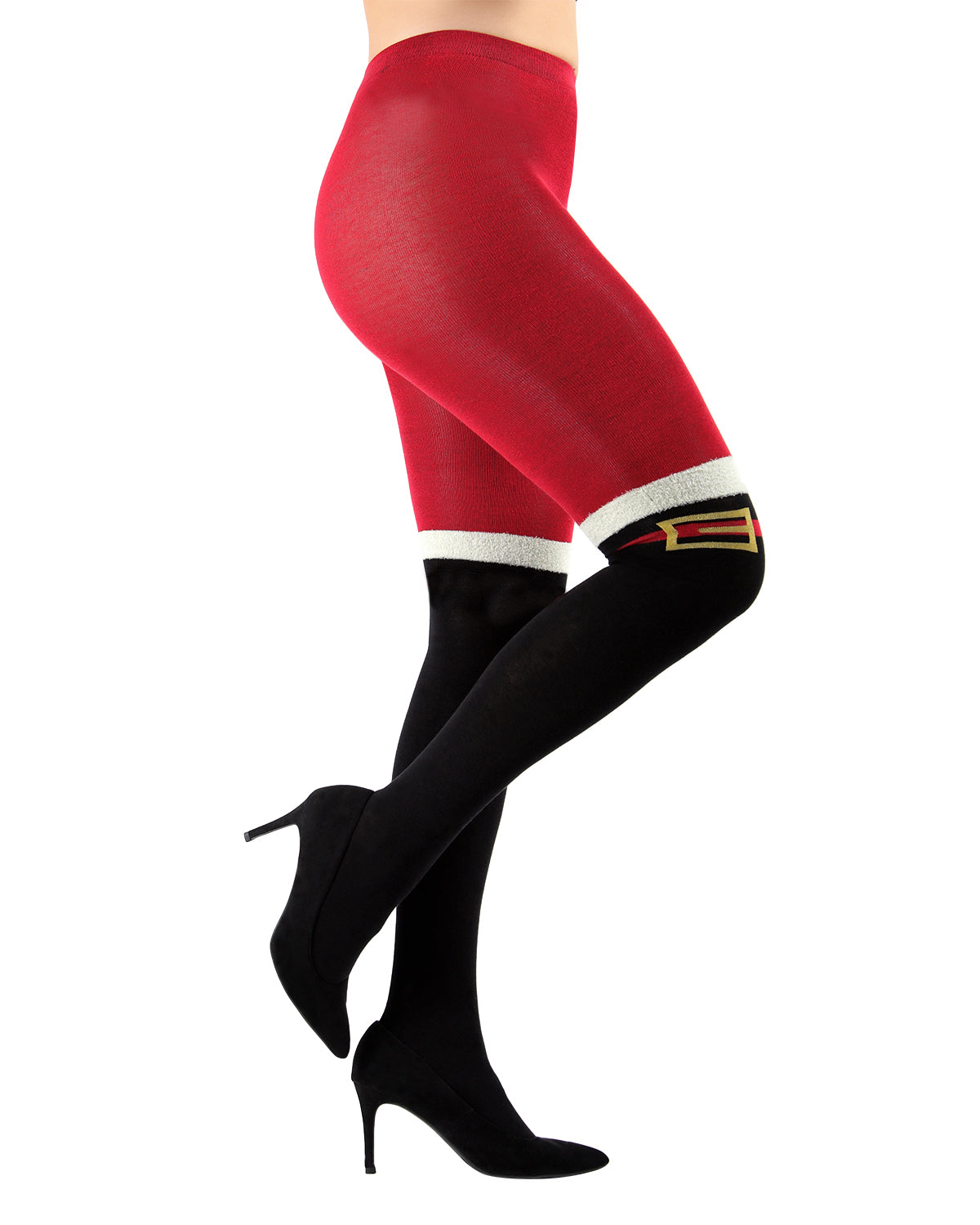 Santa Claus Boots Sweater Tights