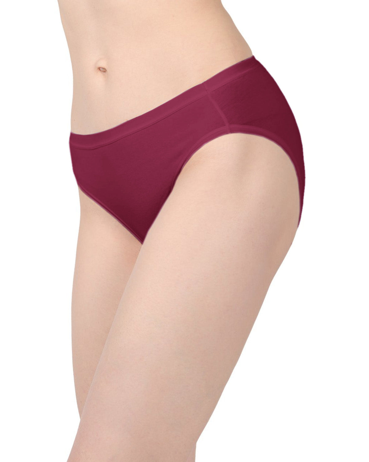 Combed Cotton Basic Hipster Panties 3 Pack