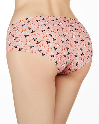 ZMHEGW Panties For Womens Letter & Floral Print Low Waist Skinny Short  Women Underwear Briefs