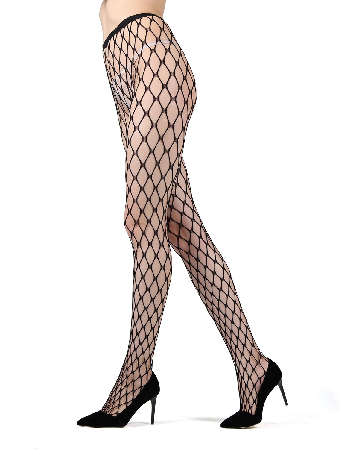 Women's Flirty Maxi Fishnet Nylon Tights