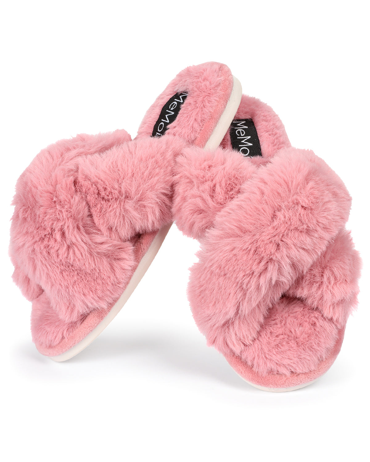 Women's Beverly Faux Fur Memory Foam Plush Slipper