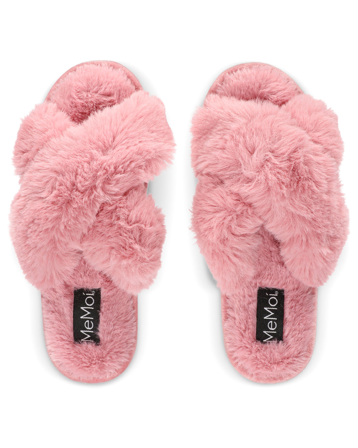 Women's Beverly Faux Fur Memory Foam Plush Slipper