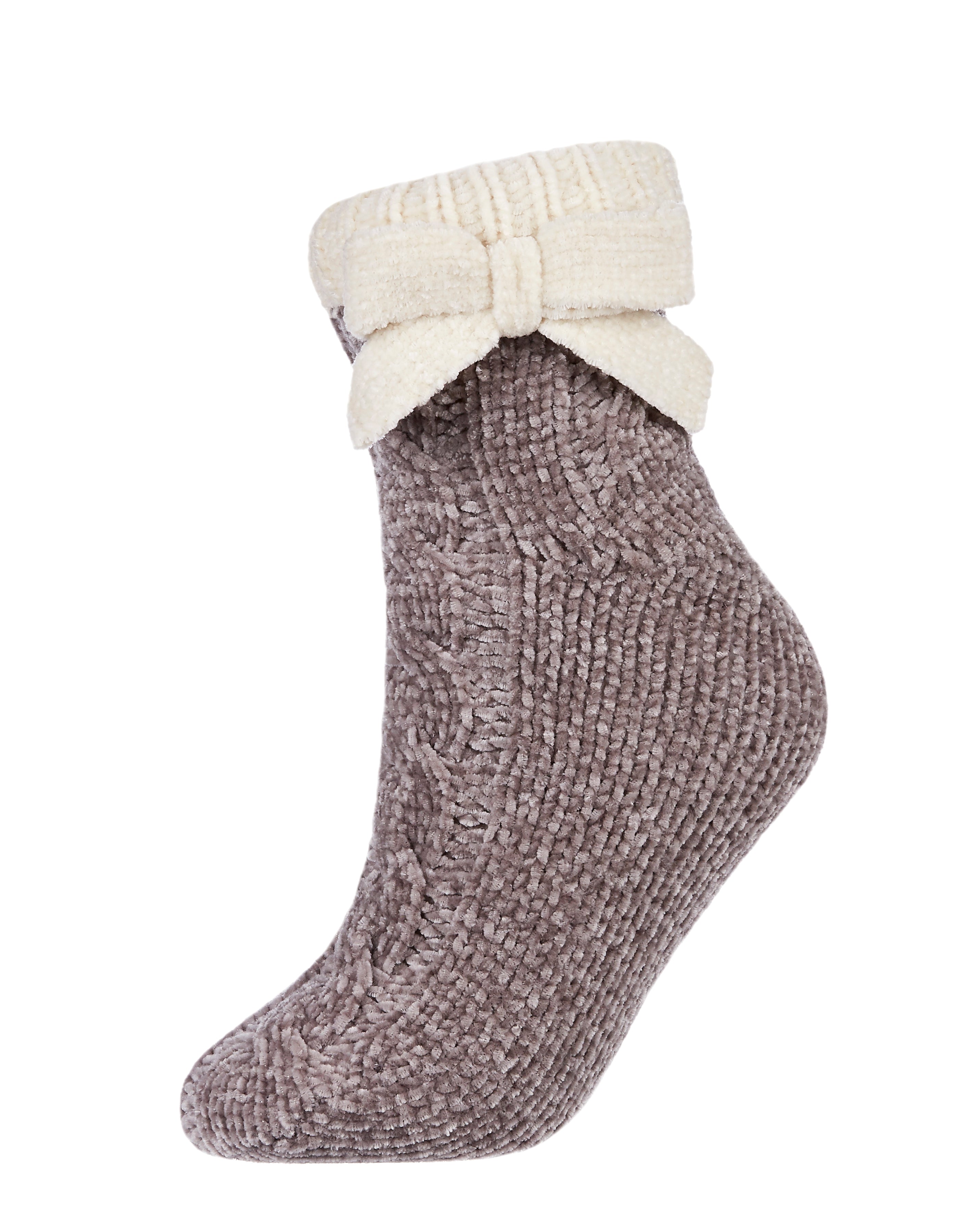 Women's Cozy Ballerina Plush Lined Slipper Sock Shorties