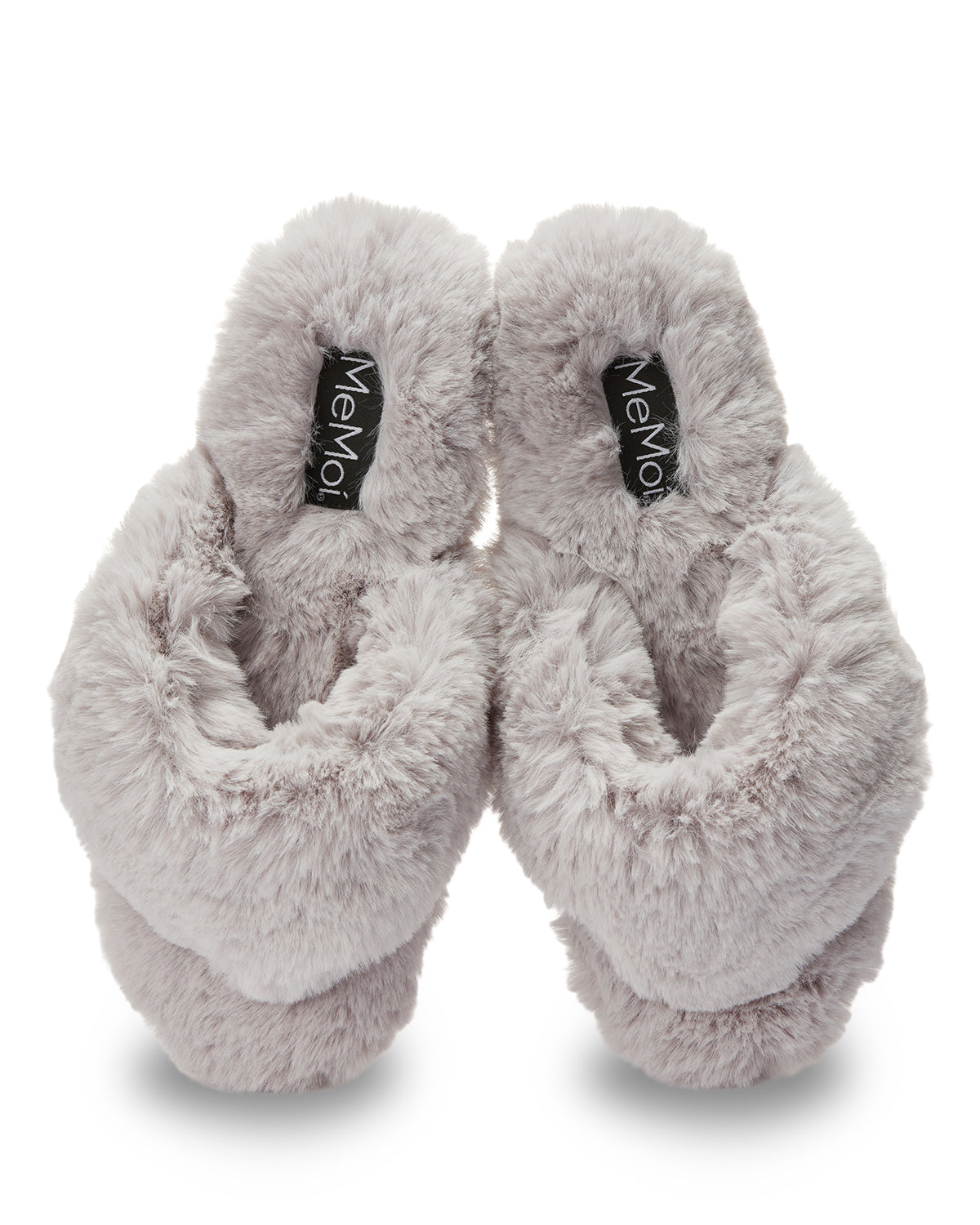 Women's Fuzzy Plush Thong Slippers