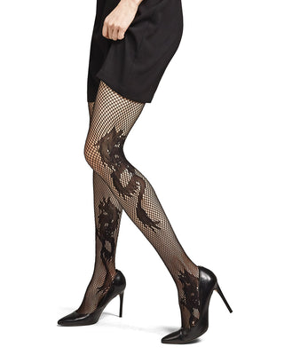 PinKit Women's Nylon Spandex High Waist Fishnet Stockings, Tights Thigh  High Stockings Pantyhose, High Waist Tights Free Size, Black (Pack of 3  Pairs)