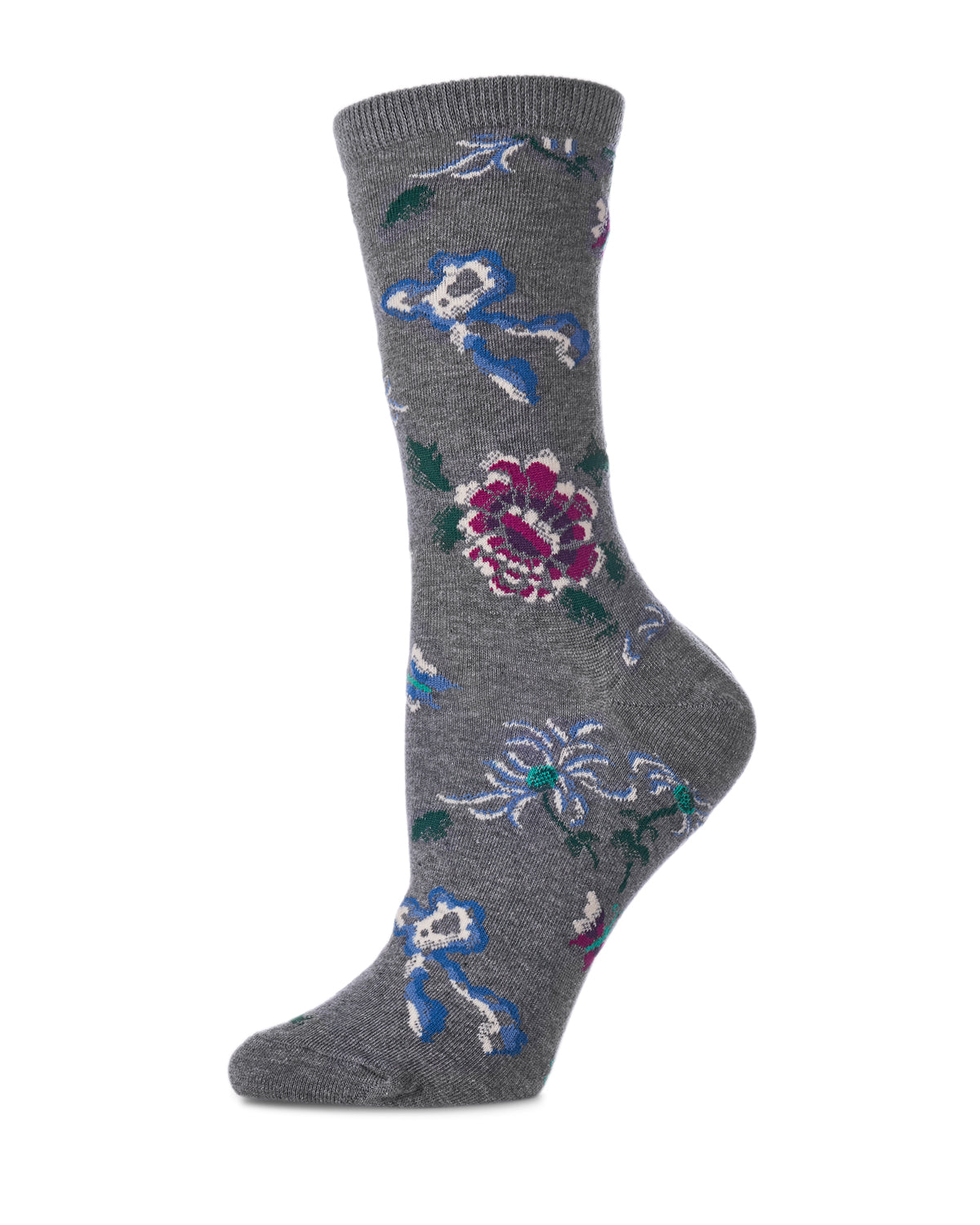 Natori Woodland Women's Cotton Blend Crew Socks