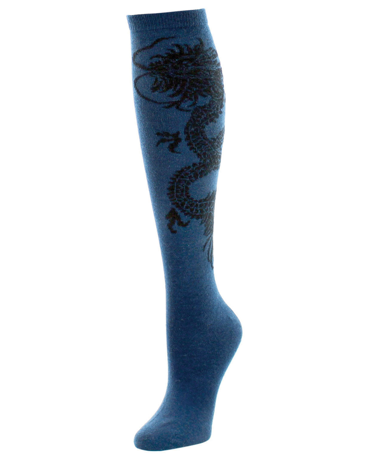 Natori Dragon Women's Cashmere Blend Knee Socks