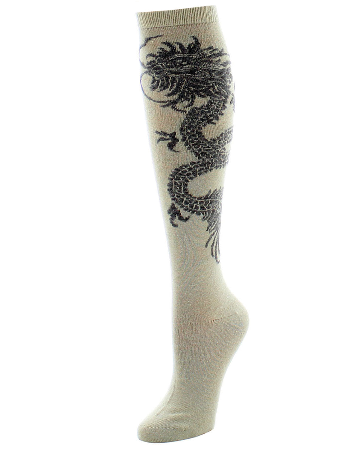 Natori Dragon Women's Cashmere Blend Knee Socks