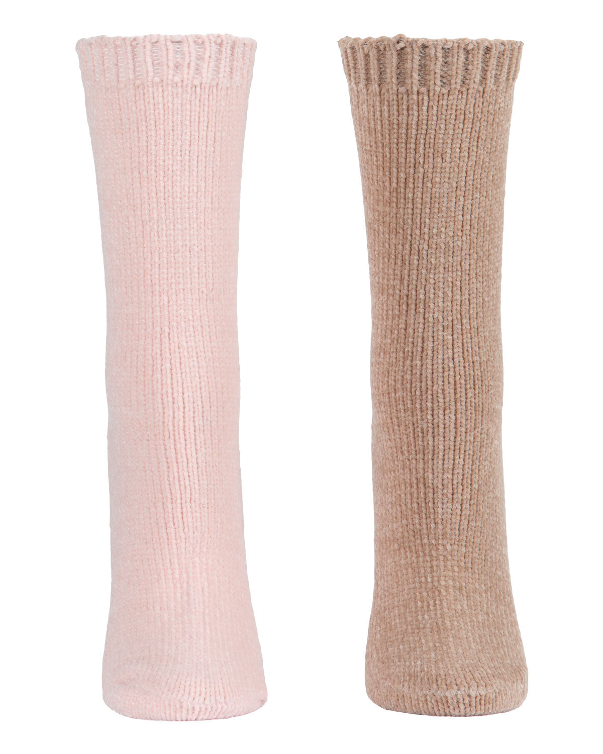 Solid Chenille Crew Sock 2 Pair Pack