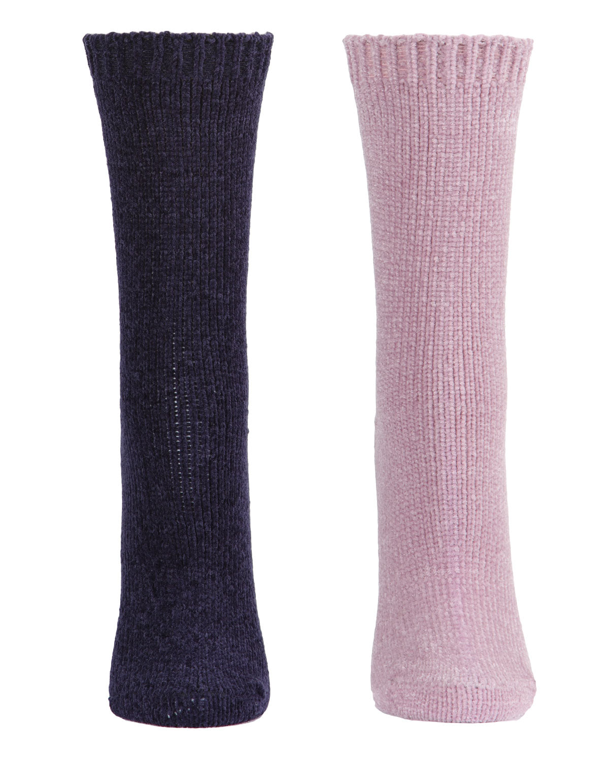 Solid Chenille Crew Sock 2 Pair Pack