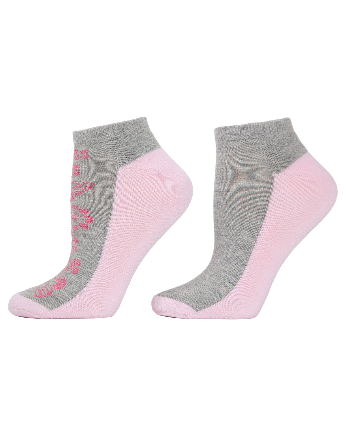 Natori Butterfly Cushioned No-Show Socks 2-Pack