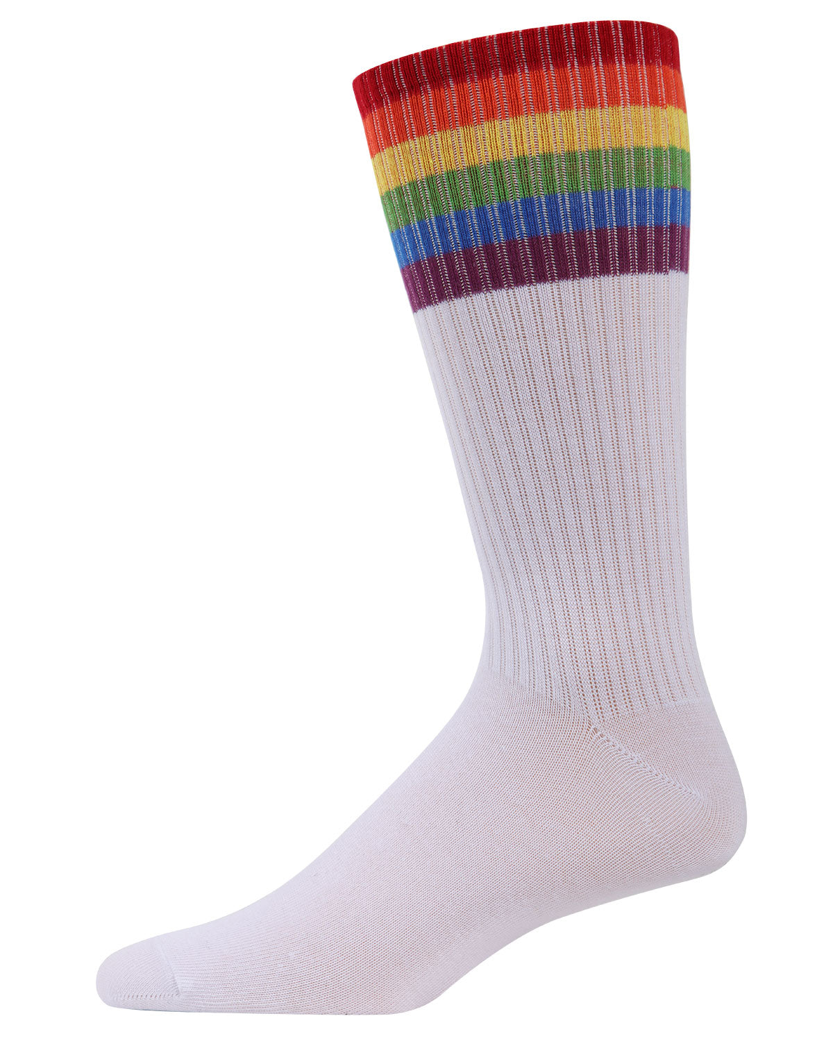 Rainbow Rugby Crew Socks