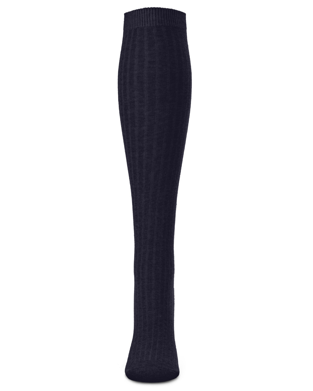 Ribbed Cotton Blend Knee High Sock