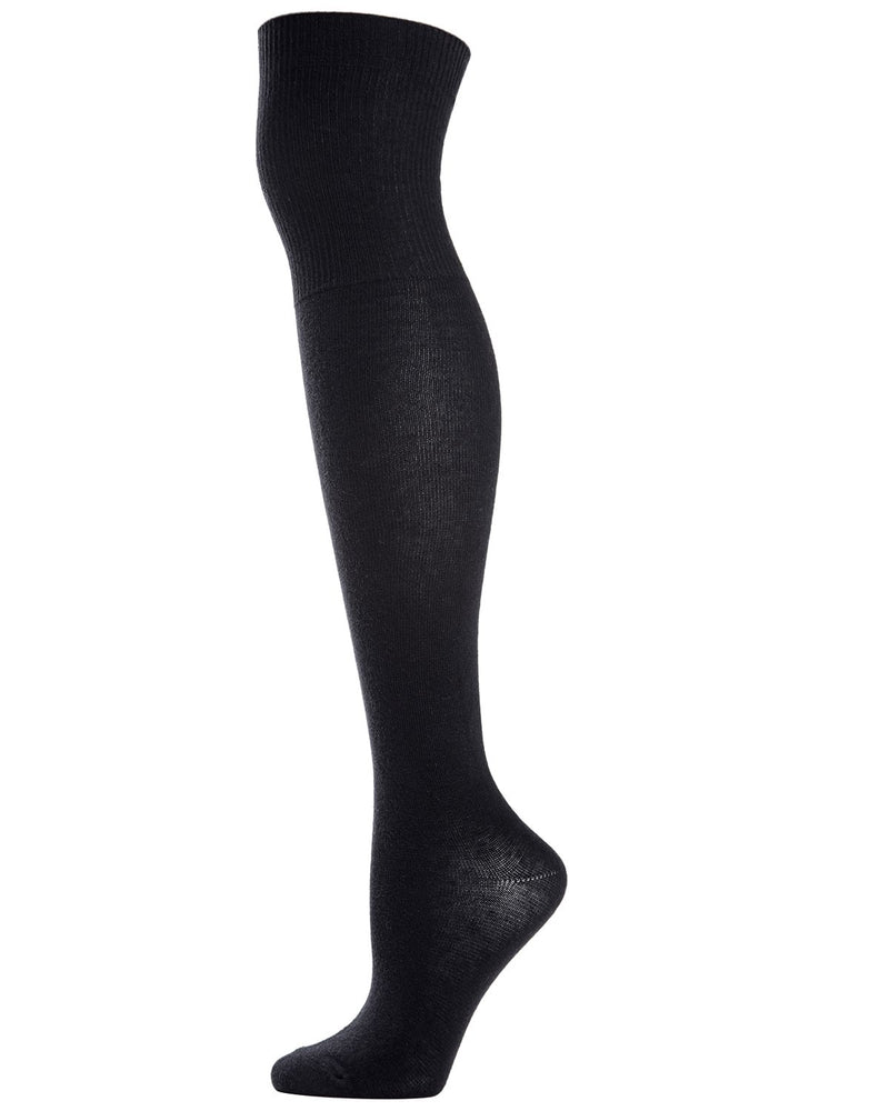 Girls Over The Knee Flat Knit Uniform Socks