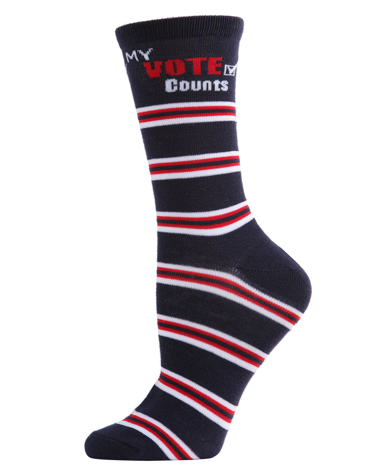 My Vote Counts Men's Crew Socks