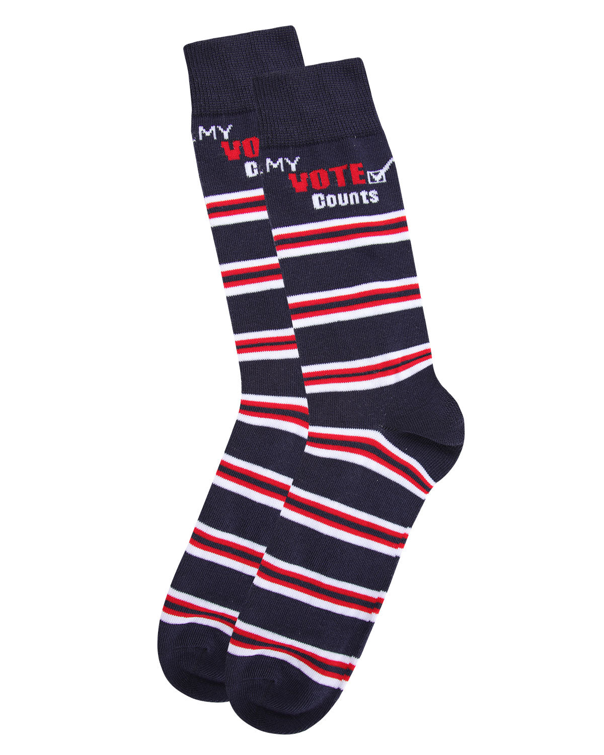 My Vote Counts Men's Crew Socks