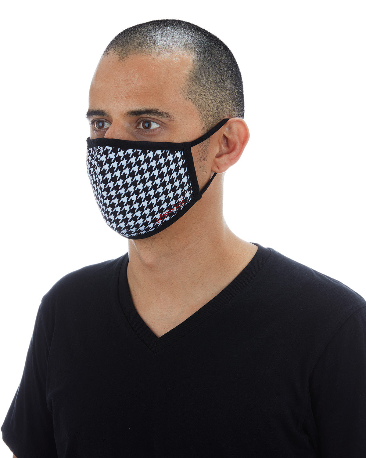 Houndstooth Unisex Face Covering