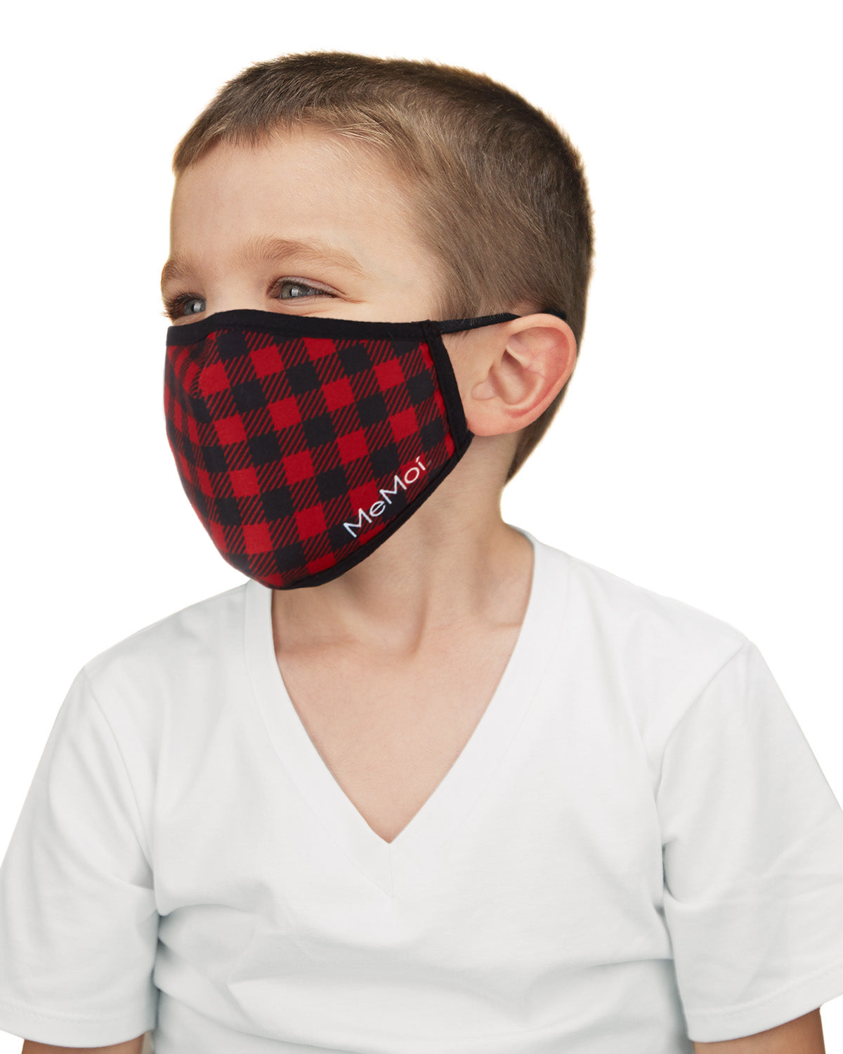 Buffalo Plaid Kids Unisex Face Covering