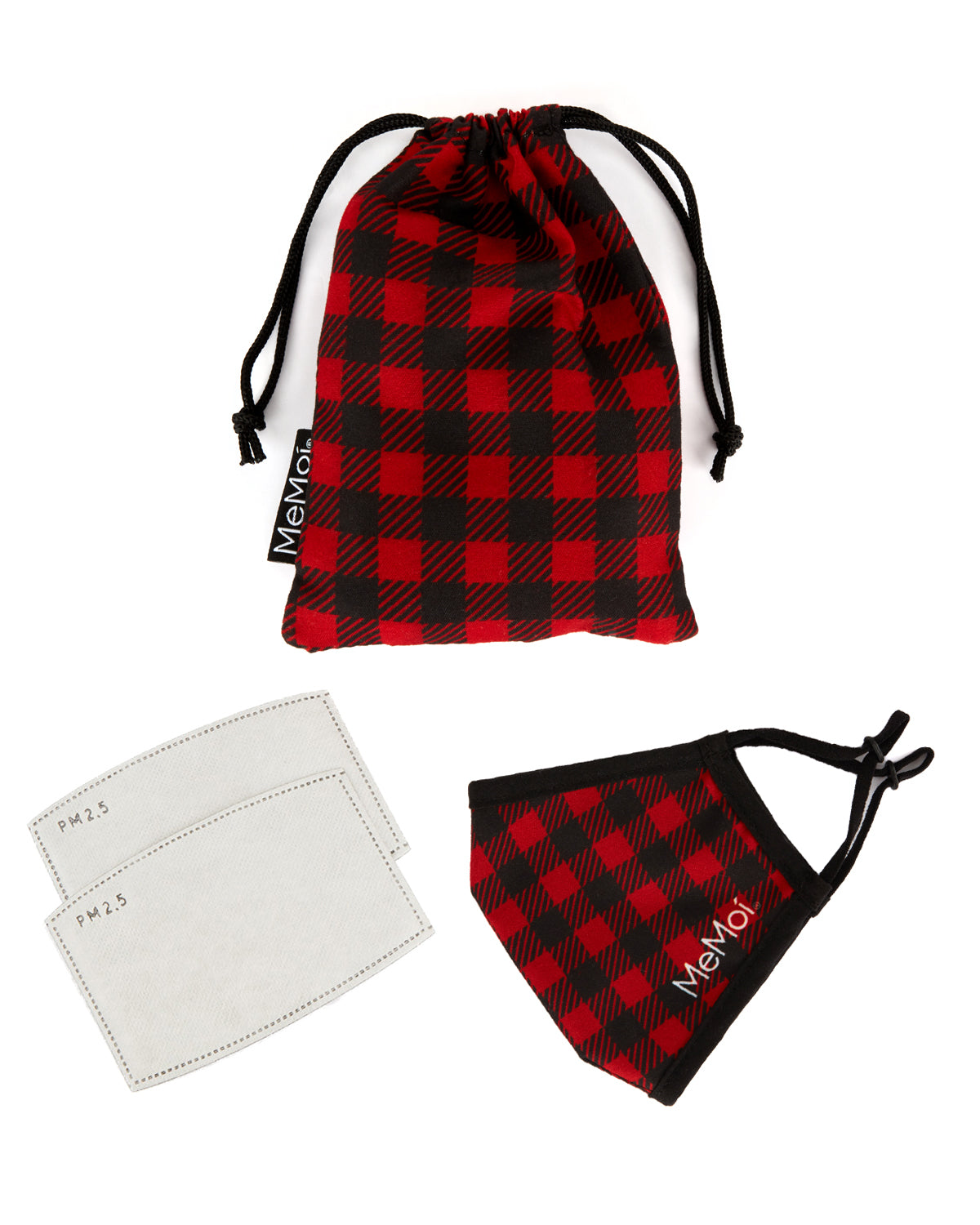 Buffalo Plaid Kids Unisex Face Covering