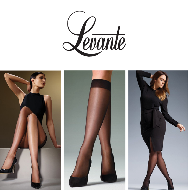 Levante Liliana Patterned Tights with Motif Pattern - NZ Hosiery