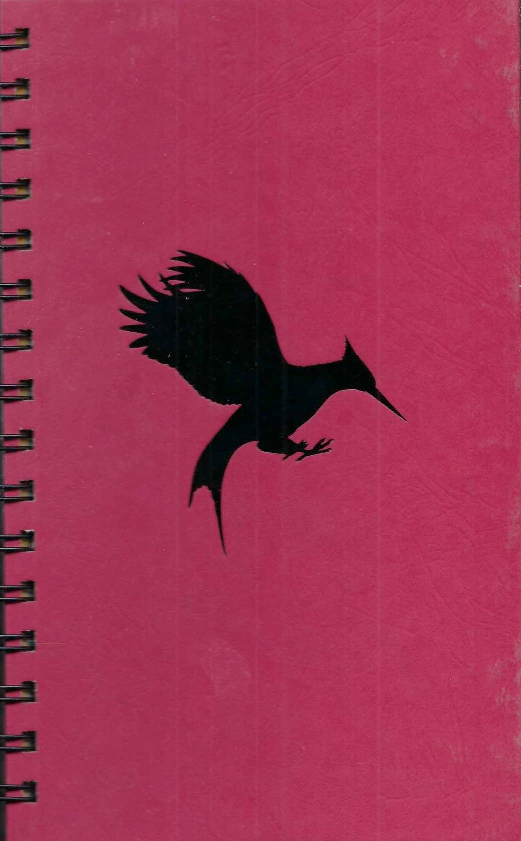 (Graphic Only) Red Book with Black Image of a Bird
