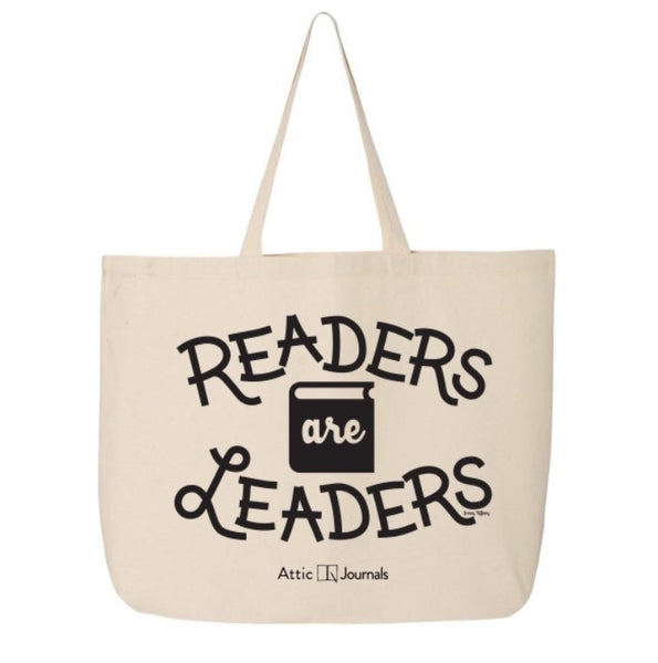 Readers Are Leaders Canvas Tote 2018 Edition