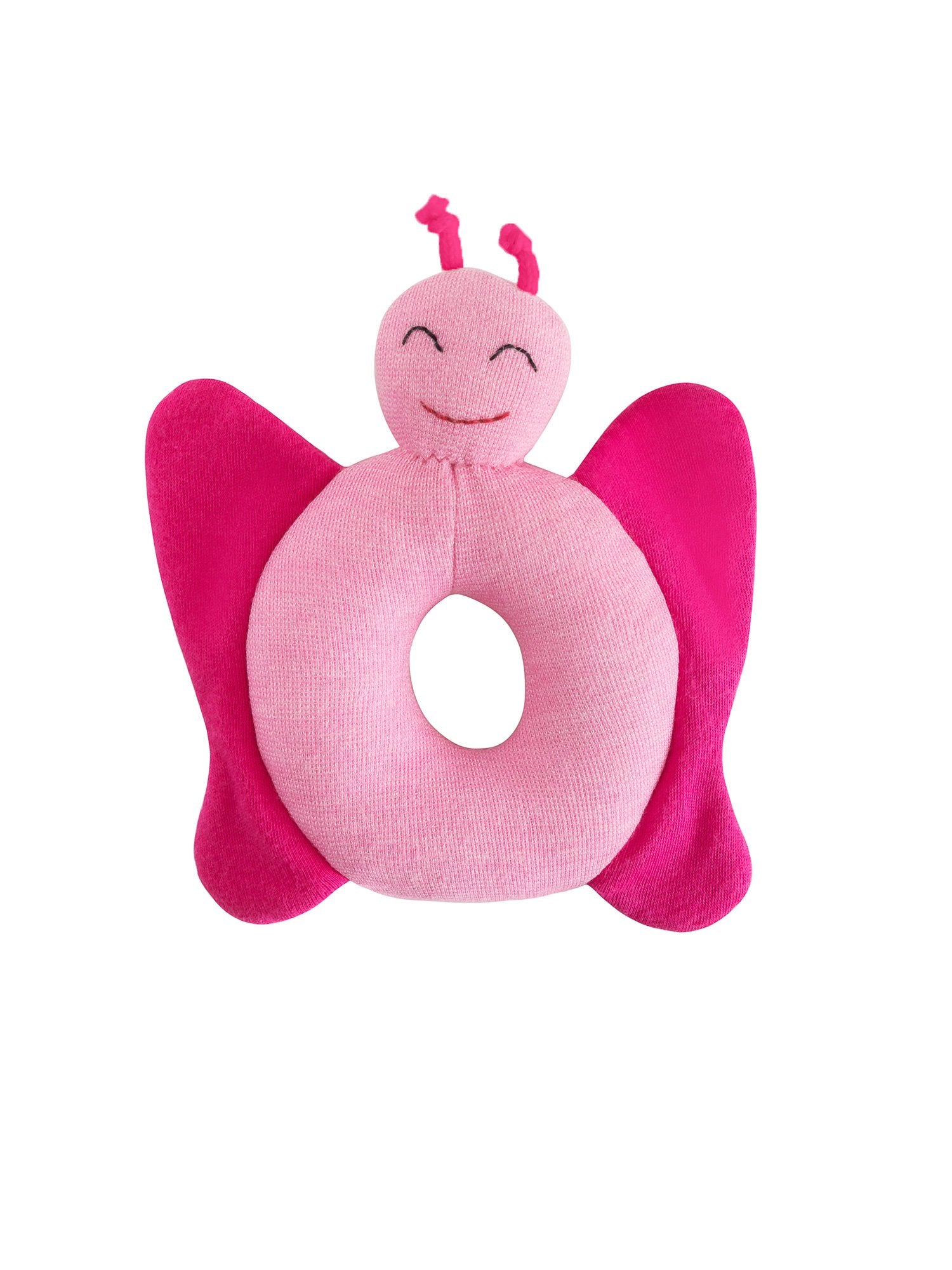 pink butterfly plush