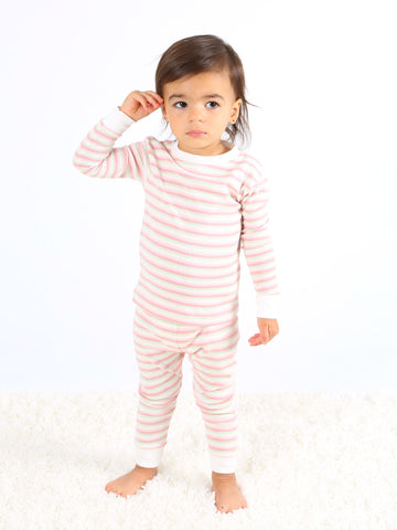 Baby and Kid Long Johns - Multicolor Stripe