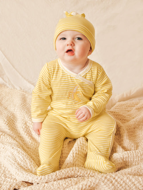 yellow infant clothes