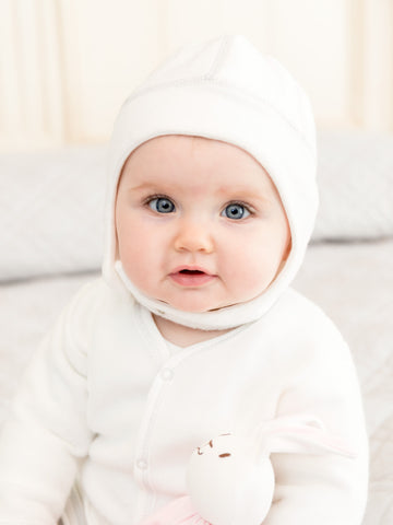 infant hat with ear flaps