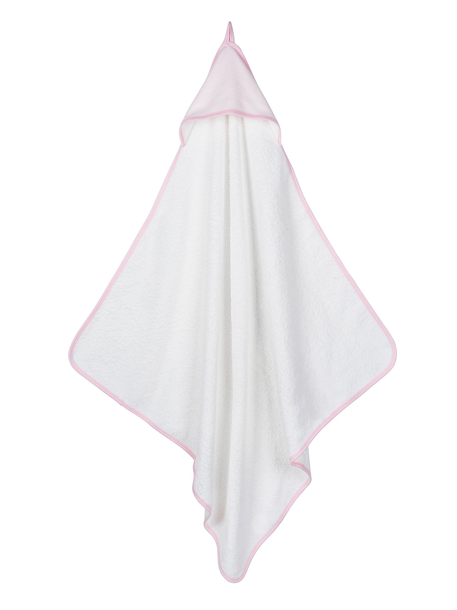 Pink Infant Hooded Towel | Organic Baby Towel | Under the Nile