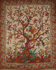Tree of Life Tapestry, Tree of Life Wall Hanging, Cotton Tree of Life, Tree of Life Bedspreads