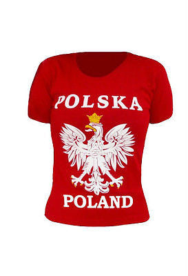 Womens Polska Poland White Eagle T-Shirt | Taste of Poland